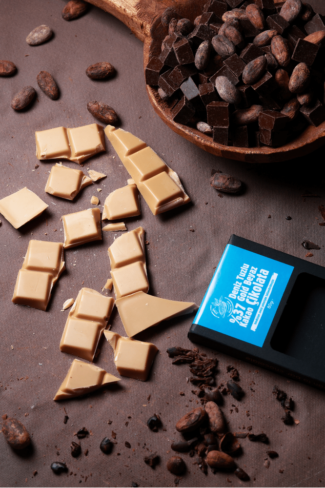 Cacao 37% Sea Salt Caramel (Coconut Sugar) Chocolate. 80 Gr. | Aroha