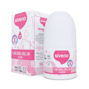Siveno Natural Women's Roll-On Deodorant 50 ml - 1 Piece - Lujain Beauty