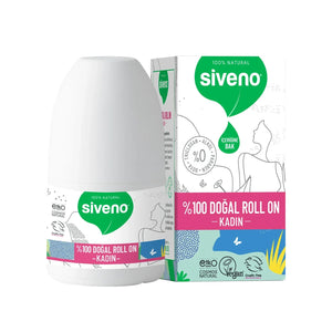Siveno Natural Women's Roll-On Deodorant 50 ml - 1 Piece - Lujain Beauty