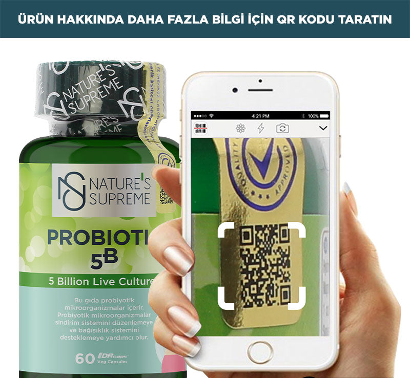 Nature's Supreme Probiotic 5B 60 Capsules