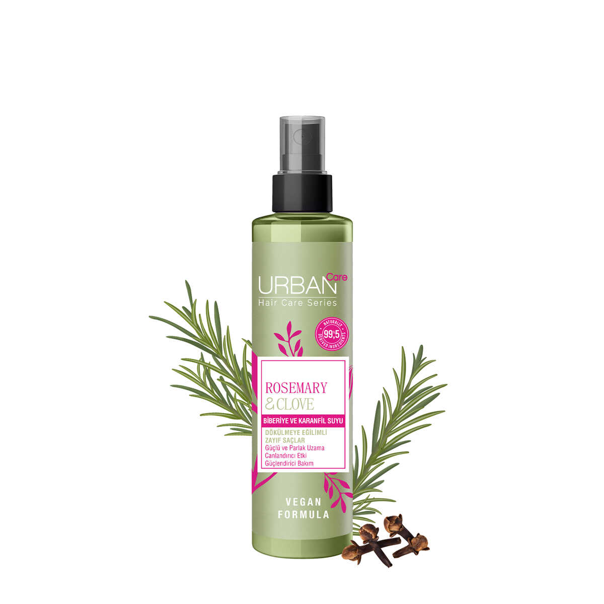 Rosemary & Clove Rosemary and Clove Water 99.5% Natural and Pure 150 ML X3 | Urban Care