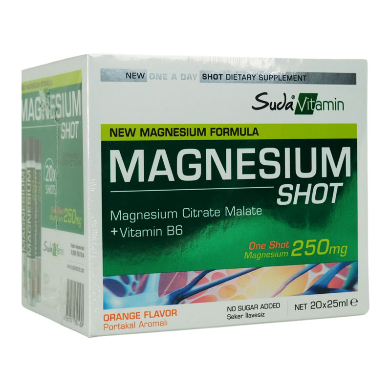Suda Vitamin Magnesium Shot 20 x 25 ml