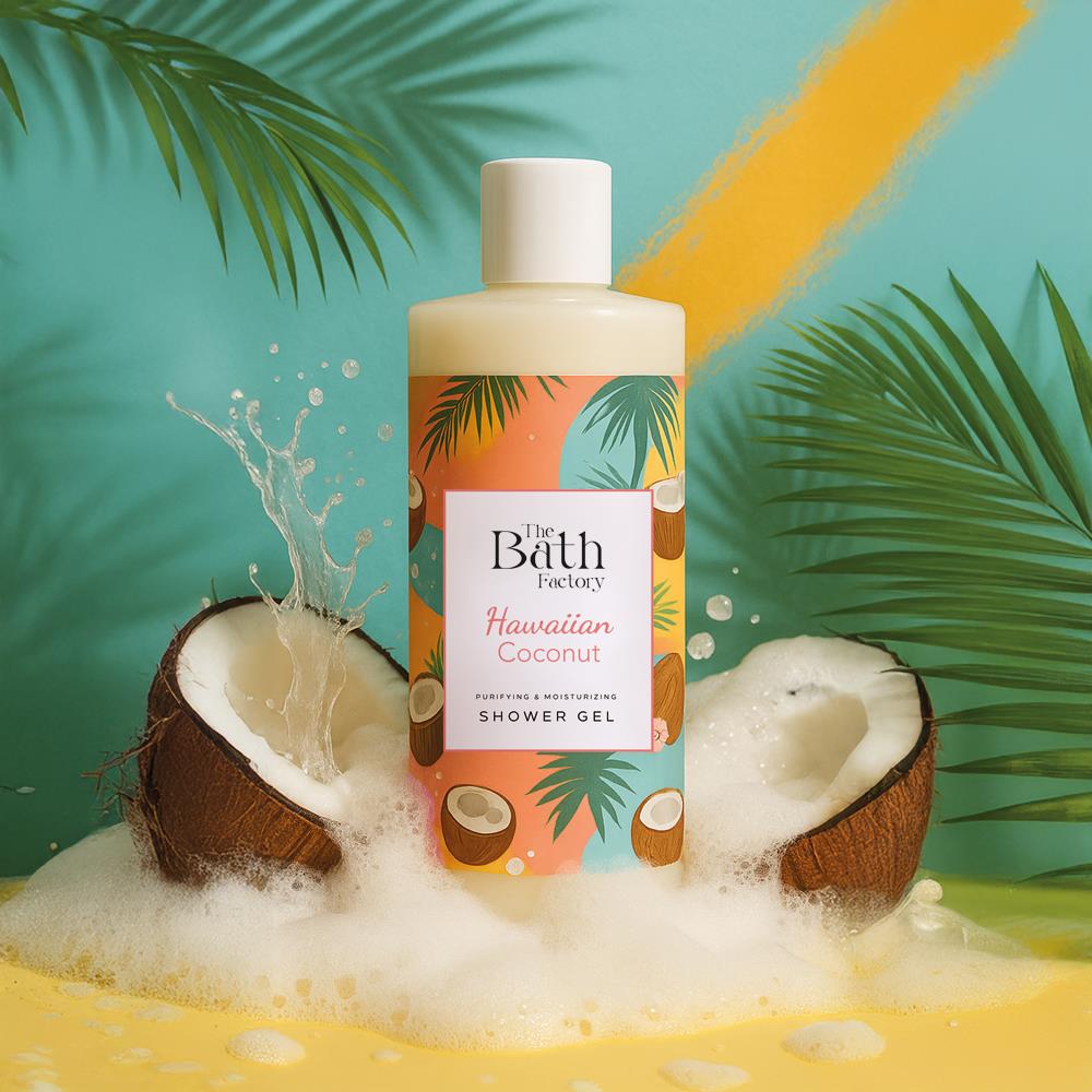 The Bath Factory Moisturizing and Nourishing Coconut Shower Gel 400 ML