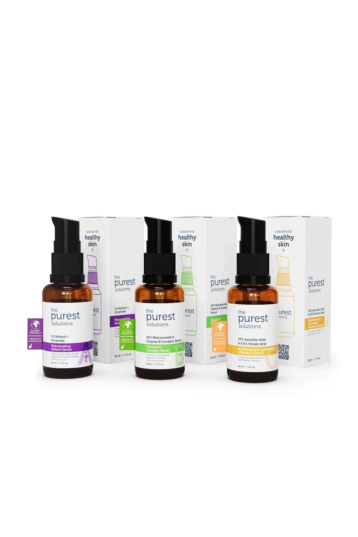 The Purest Solutions Vitamin Care Set To Help Repair And Renew