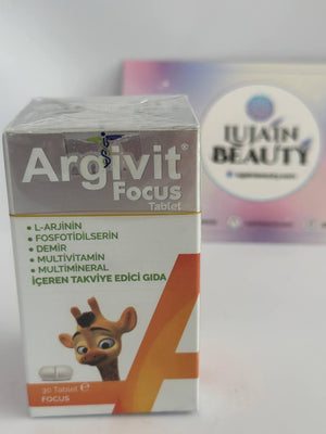 Argivit Focus Multivitamin Supplement 30 Tablet - Lujain Beauty