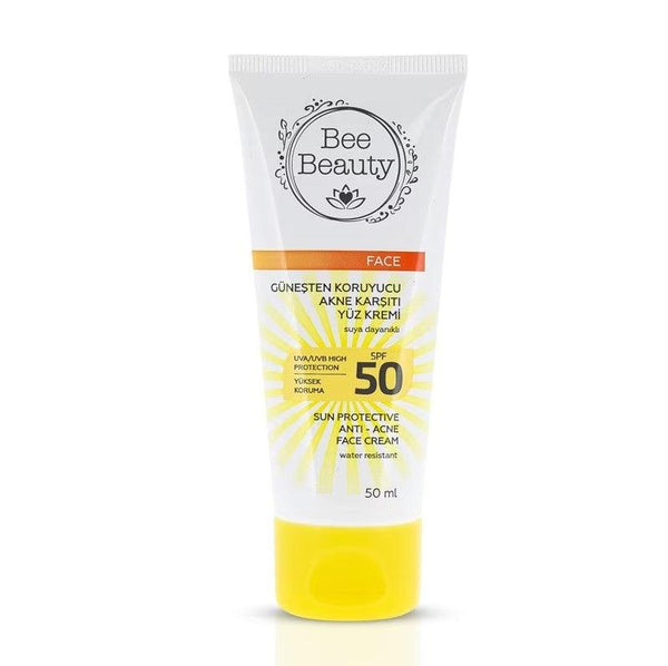 Bee Beauty Sunscreen Anti Acne Face Cream 50 ml - Lujain Beauty