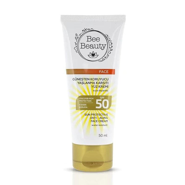 Bee Beauty Sunscreen Anti-Aging Face Cream 50 SPF 50 ml - Lujain Beauty