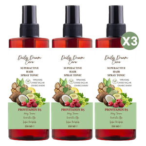 DAILY DREAM CARE Anti-Loss Hair Root Strengthening Hair Tonic Helping Fast Growth 250 ml X3 - Lujain Beauty