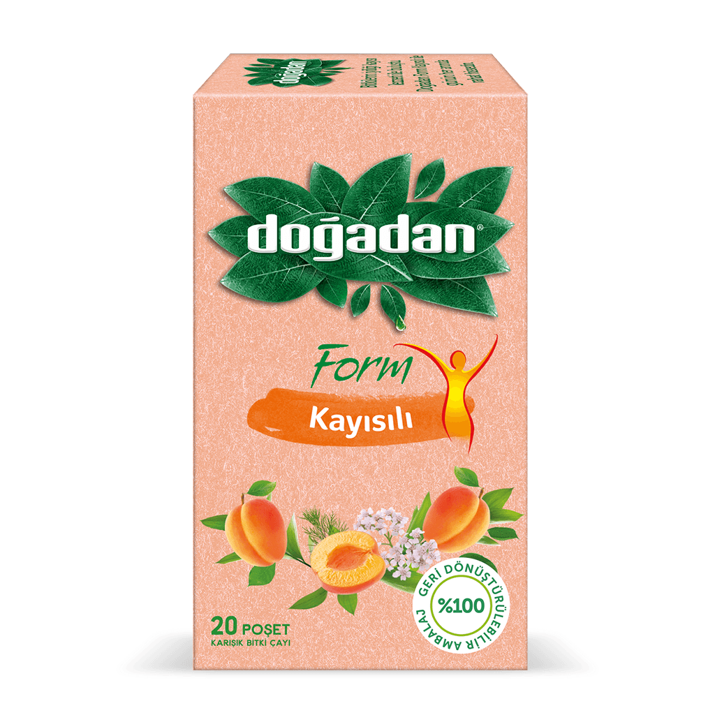 DoΔadan Form Mixed Herbal Tea with Apricot - Lujain Beauty