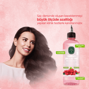 Eyup Sabri Tuncer Raspberry Vinegar & Hair Tonic 500 ml - Lujain Beauty