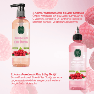 Eyup Sabri Tuncer Raspberry Vinegar & Hair Tonic 500 ml - Lujain Beauty