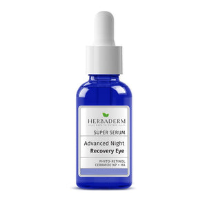 Herbaderm Super Serum Firming, Anti-Wrinkle, Brightening Intensive Repair, Anti-Aging Eye Contour Night Serum 20 ml - Lujain Beauty