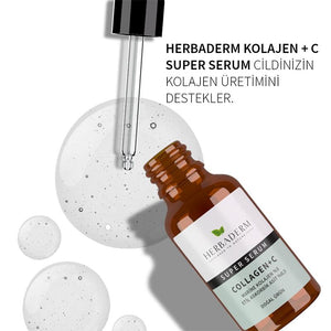 Herbaderm Superserum Collagen+C Face Serum 30 ml - Lujain Beauty