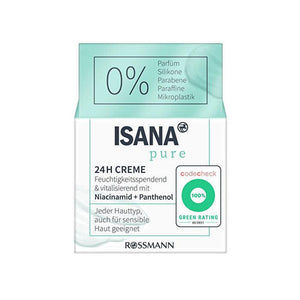 ISANA Pure Moisturizing Cream 24H Niacinamide 50 ml - Lujain Beauty