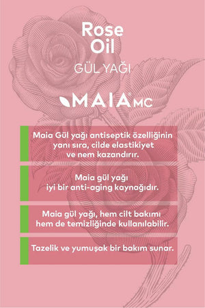 Perfume Pure Rose Oil 50 ML | Maia MC - Lujain Beauty