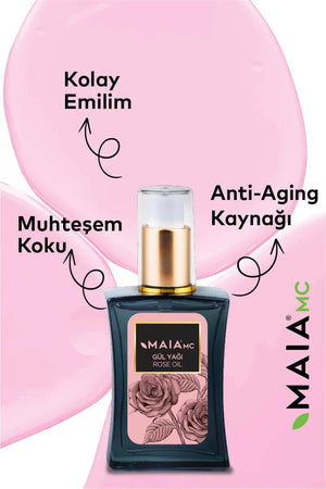 Perfume Pure Rose Oil 50 ML | Maia MC - Lujain Beauty