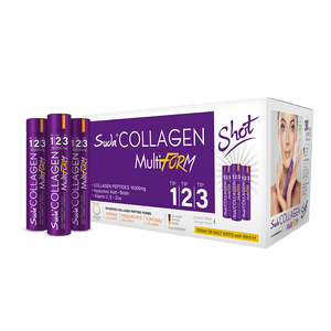 Ready-to-Drink Liquid Collagen Multiform Orange Flavored 40 ml X 30 Shots | Suda Collagen - Lujain Beauty