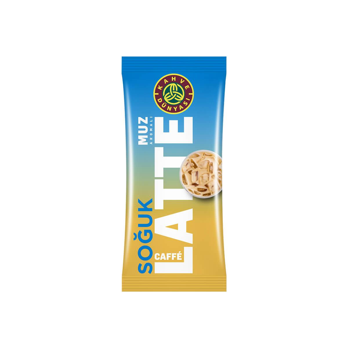 Special Series Cold Coffee Banana Flavored Caffe Latte 10 Pack | Kahve Dunyasi - Lujain Beauty