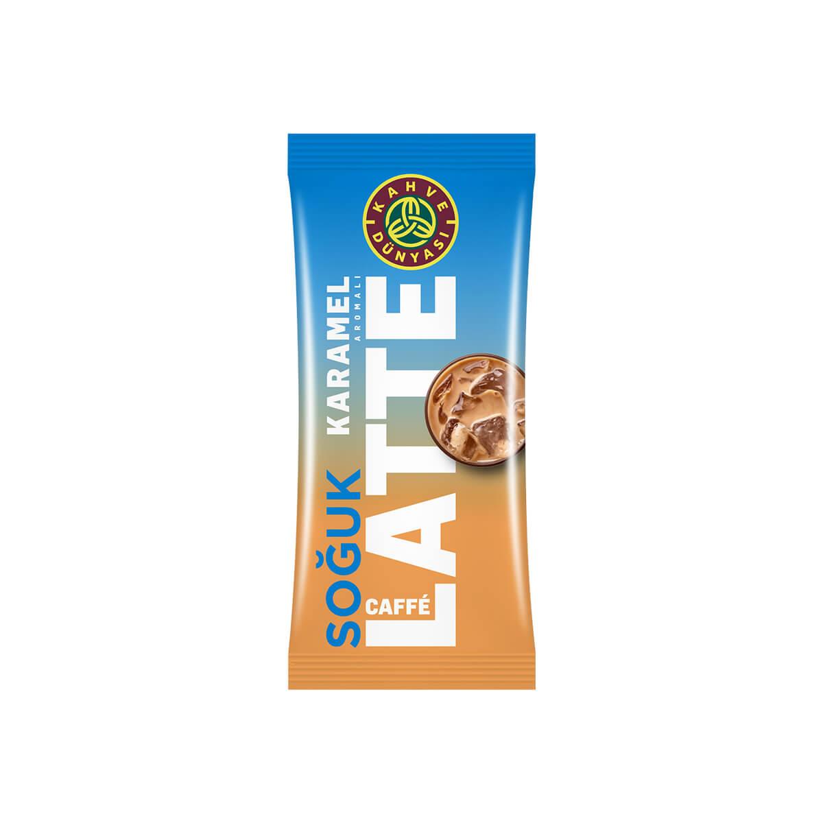 Special Series Cold Coffee Caramel Flavored Caffe Latte 10 Pack | Kahve Dunyasi - Lujain Beauty