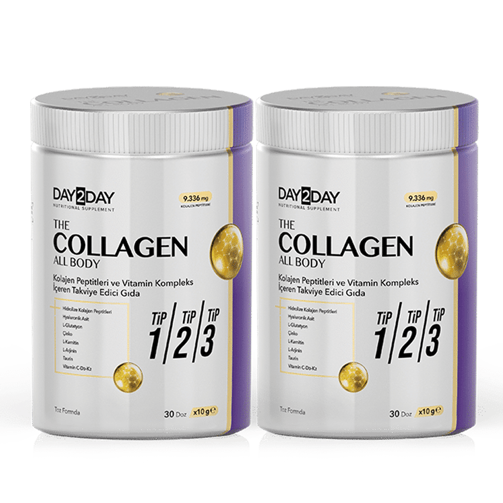 Day2Day The Collagen All Body 300 g - 2 Jars - Lujain Beauty
