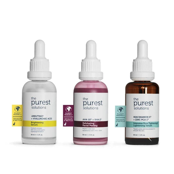 The Purest Solutions Anti-Blemish, Brightening And Acne & Sebum Balancing Care Set