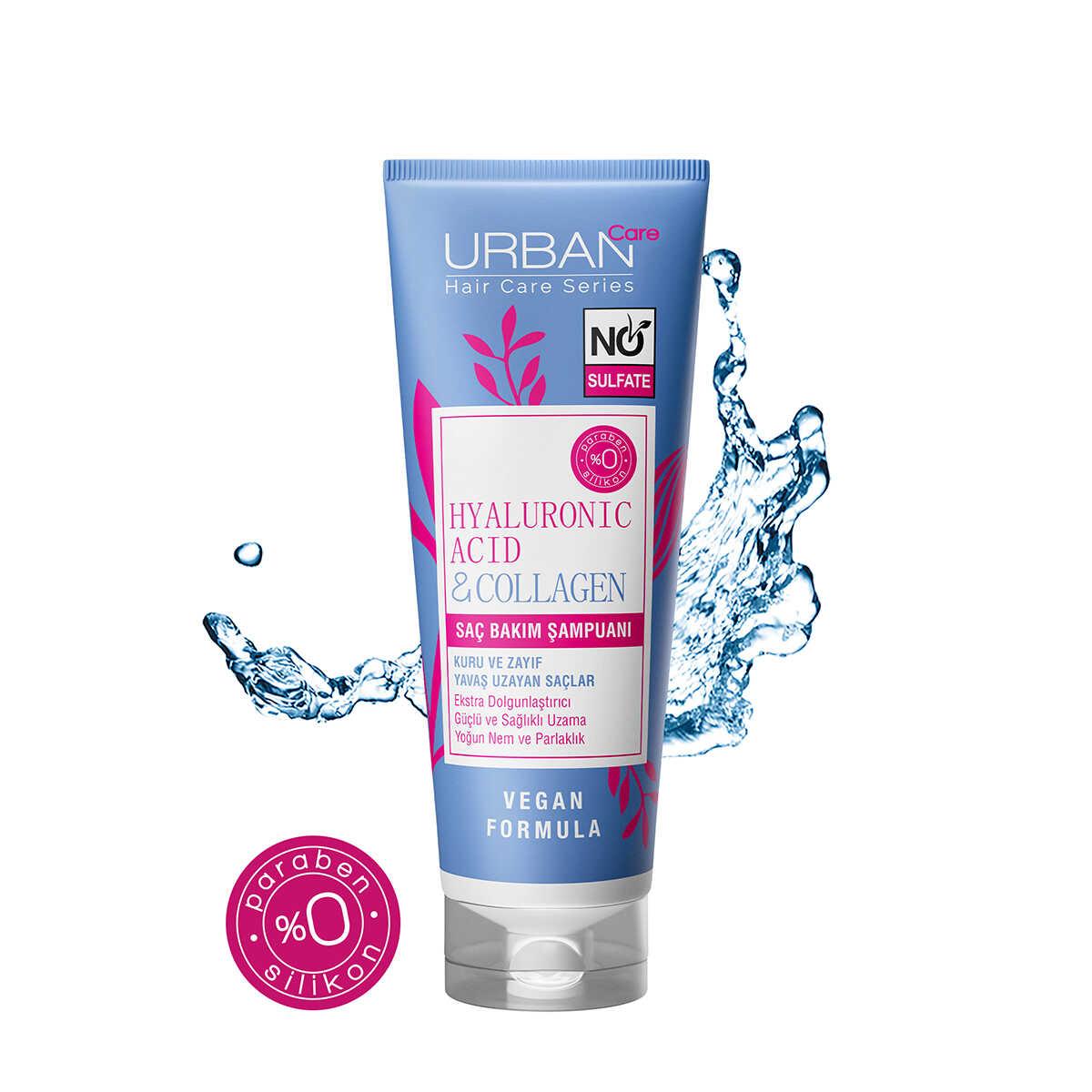 Urban Care Hyaluronic Acid & Collagen Hair Care Shampoo 250 ml - Lujain Beauty