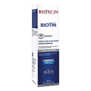 Bioxcin Biotin Shampoo 300 ml Anti Hair Loss For All Hair Types - Lujain Beauty