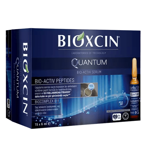 Bioxcin Quantum Bio-Activ Anti Hair Loss Serum 15 x 6 ml - Lujain Beauty