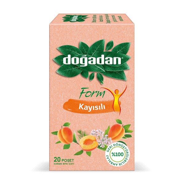 Doğadan Form Mixed Herbal Tea with Apricot - Lujain Beauty