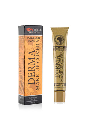 New Well Derma Make-Up Cover Foundation - Bronze - Lujain Beauty