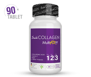 Suda Collagen 90 Tablet With Hyaluronic Acid & Vitamin C - Lujain Beauty