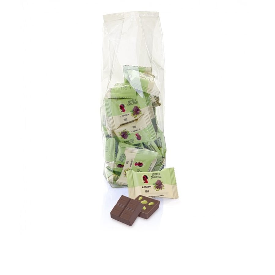 Zambo Pistachio Milk Chocolate 500g