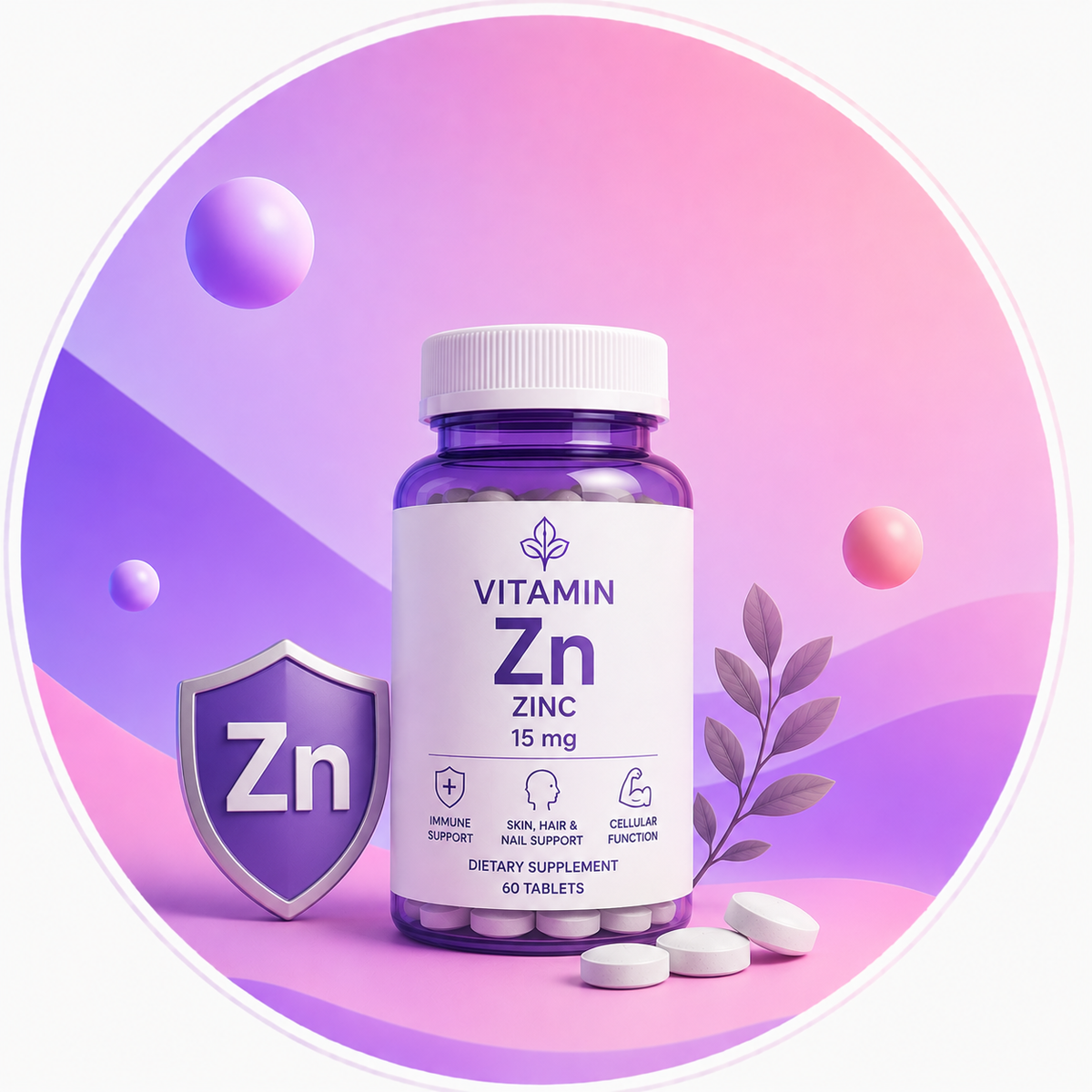 Zinc Zn - Lujain Beauty
