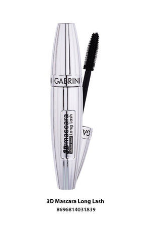 Gabrini Mascara - 3D Long Lash - Lujain Beauty