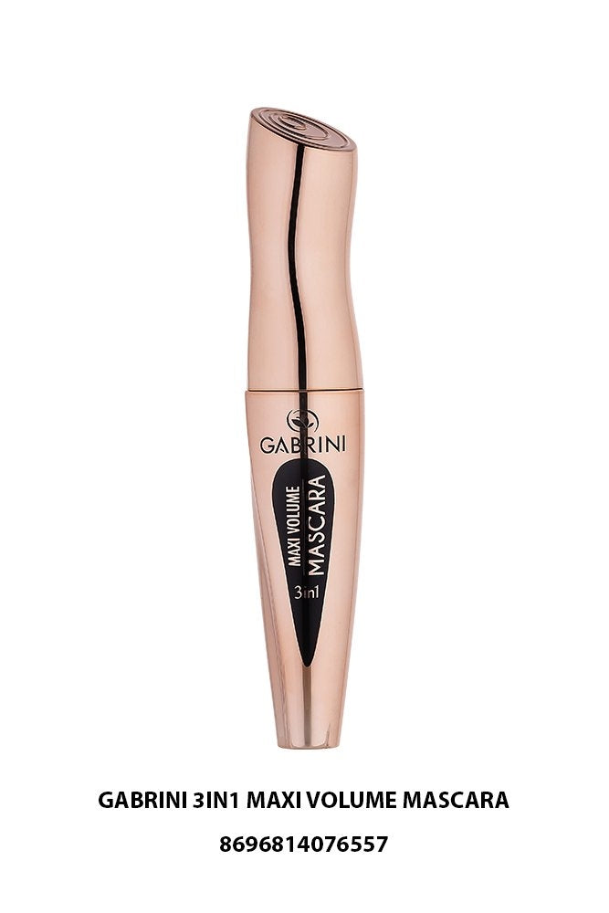 Gabrini Mascara - 3in1 Maxi Volume - Lujain Beauty
