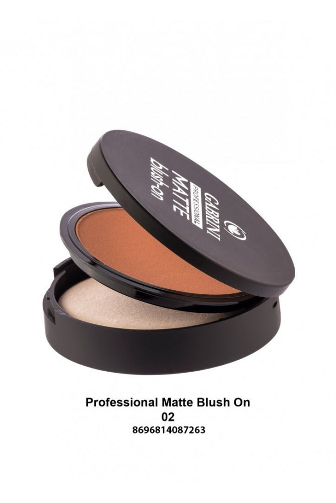 GABRINI Professional Matte Blush On - 02 - Lujain Beauty