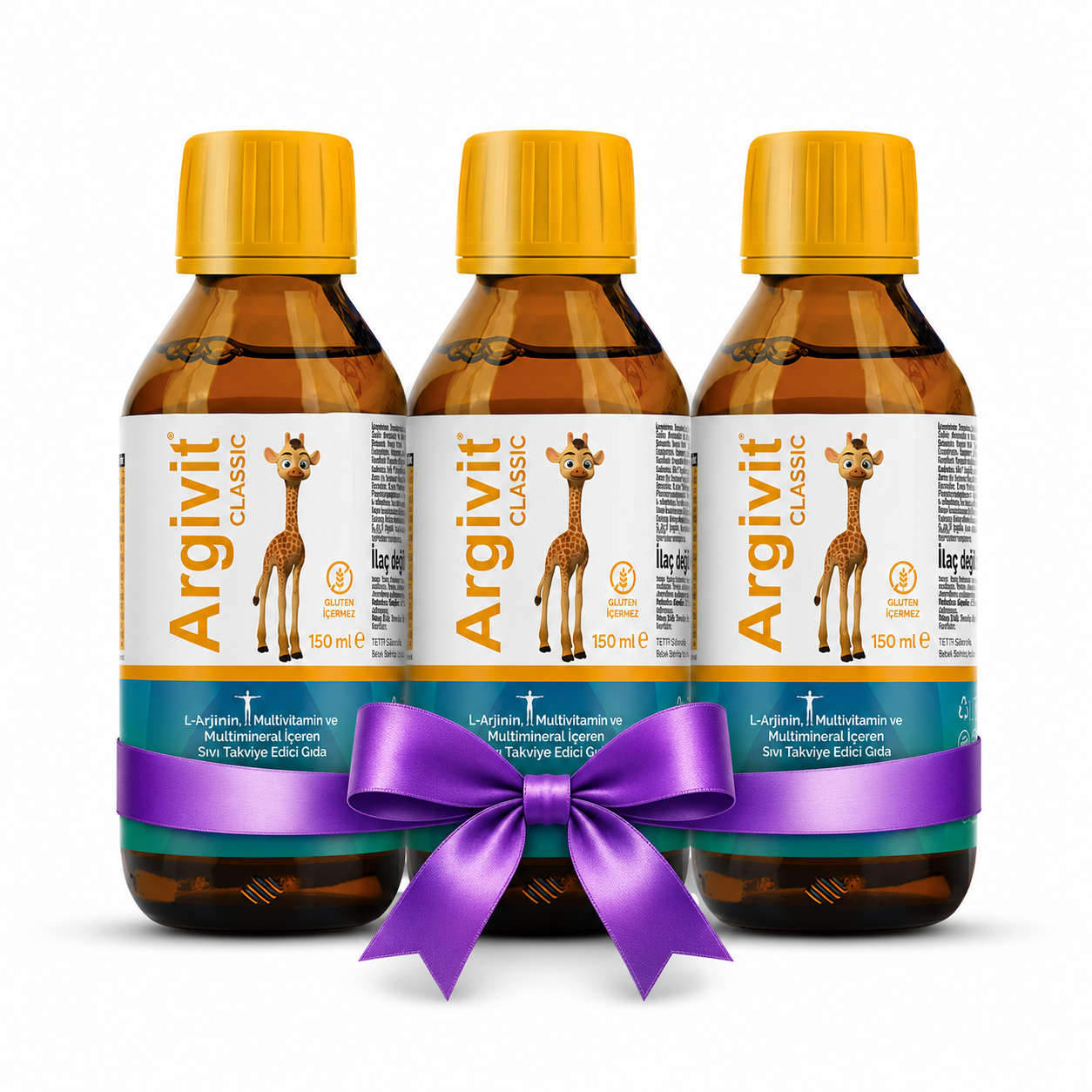 Argivit Classic Multivitamin Syrup 150 ml X 3