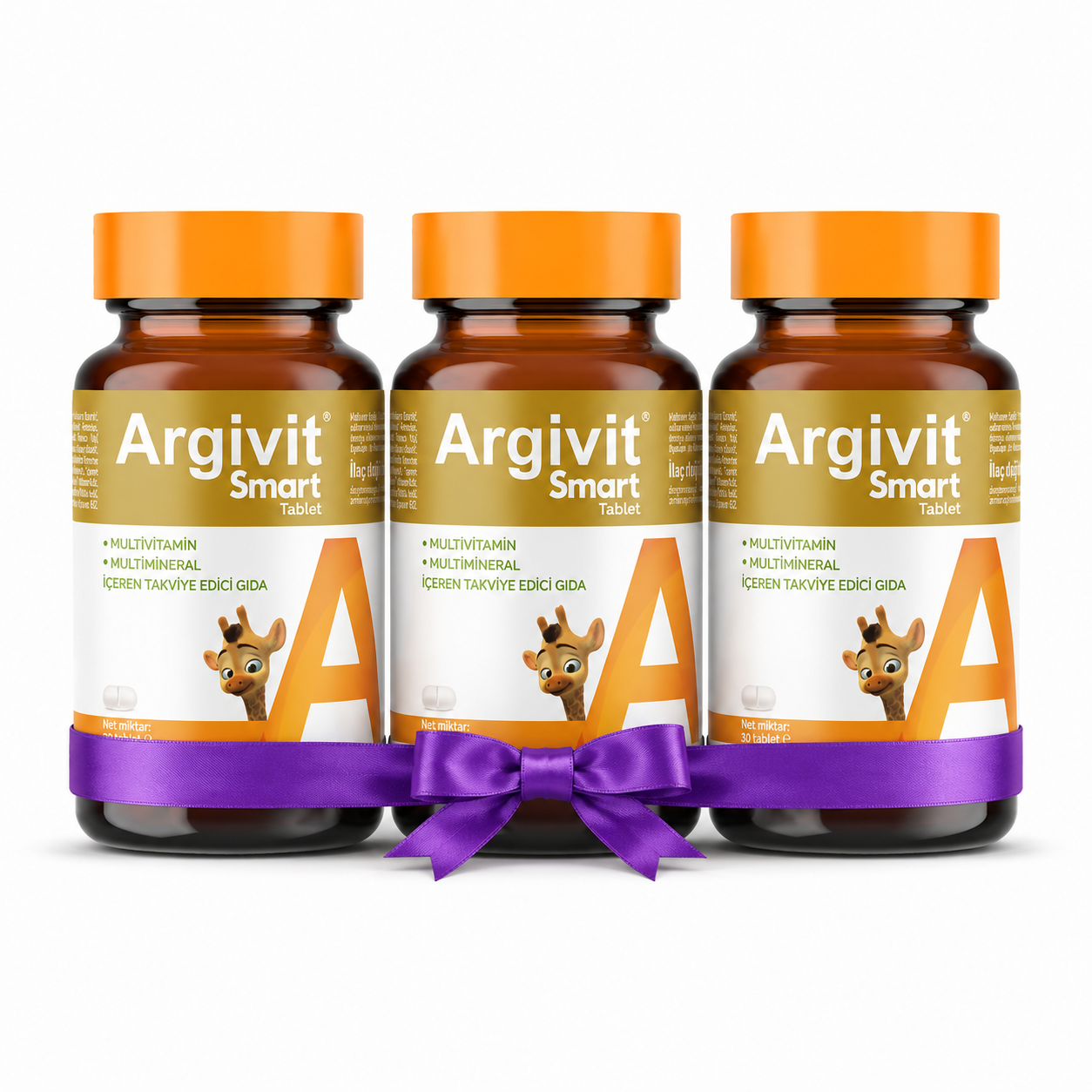 Argivit Smart Multivitamin Supplement 30 Tablets X 3