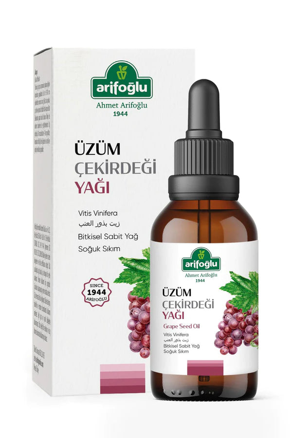 Arifoğlu 100% Pure And Natural Grape Seed Oil 50 ml
