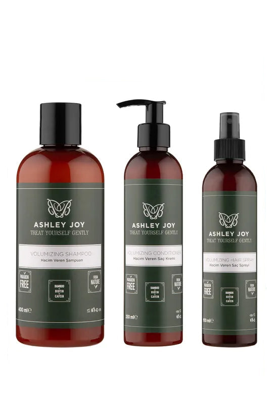 Ashley Joy - Volumizing 3-Step Hair Care Set