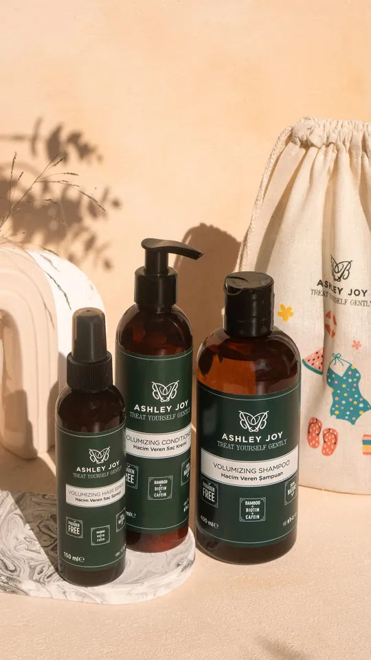 Ashley Joy - Volumizing 3-Step Hair Care Set