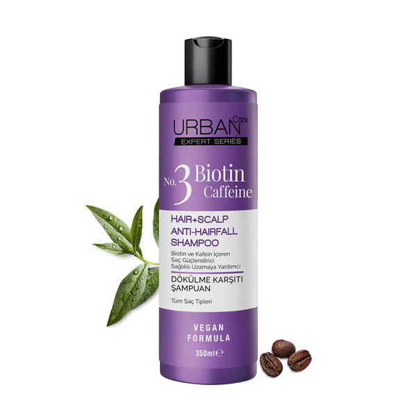 Biotin & Caffeine Anti-spirit Shampoo – 350 Ml | Urban Care