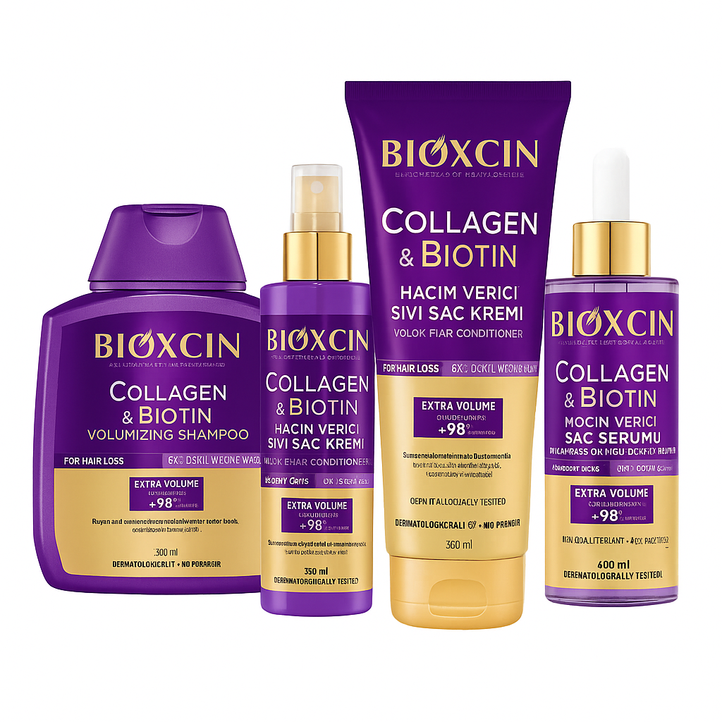 Biocomplex Bioxcin Collagen & Biotin Hair Care Set – Complete Solution for Hair V ...