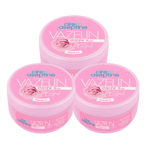 Cire Aseptine Rose Vaseline 90 ml X 3