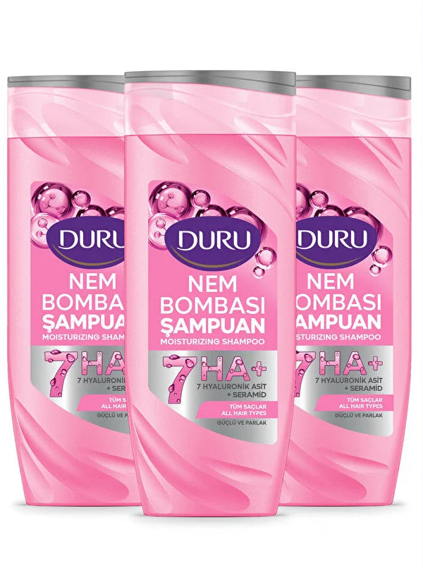 Duru Moisture Bomb Moisturizing Shampoo 3x400ml
