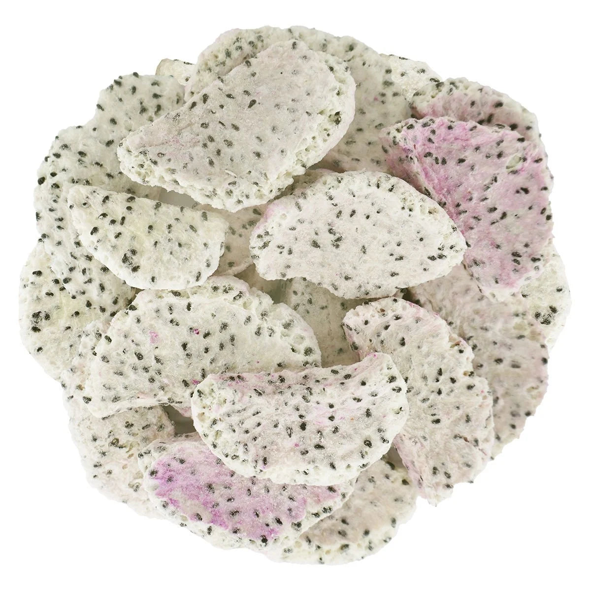 Freeze Dried White Dragon Fruit Chips - 25gr | Dokuru