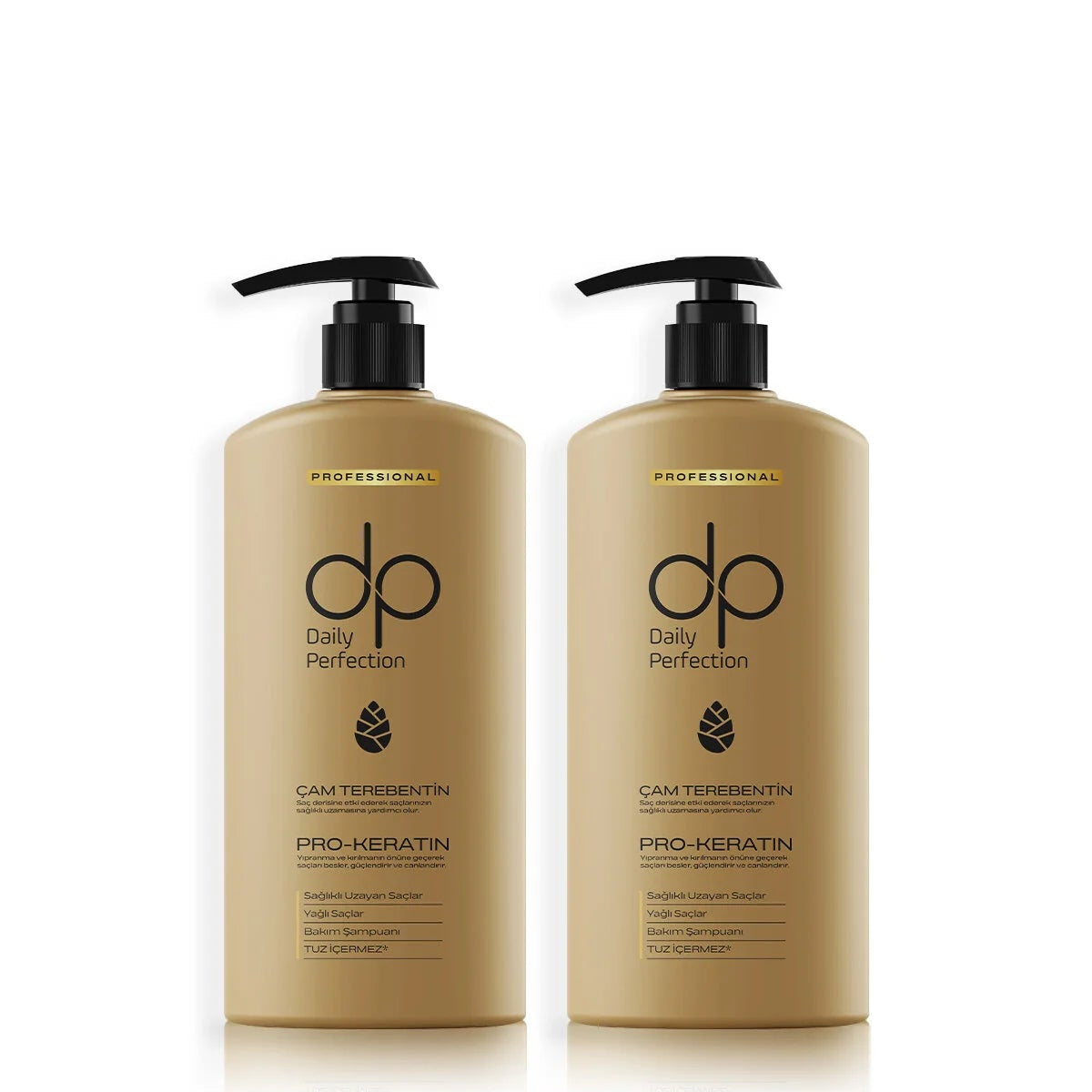 Dp Shampoo Black Seed Oil Salt-Free Shampoo 500 ml X2
