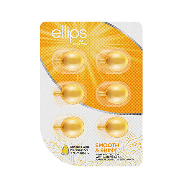 Ellipse Hair Vitamin 6-pack Capsule that Provides Softness and Shine