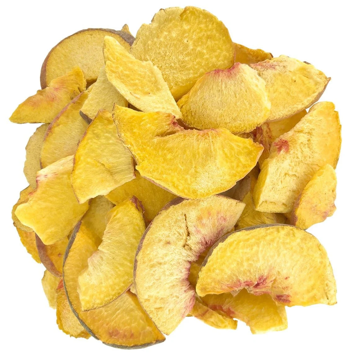 Freeze Dried Peach Fruit Chips - 25gr | Dokuru