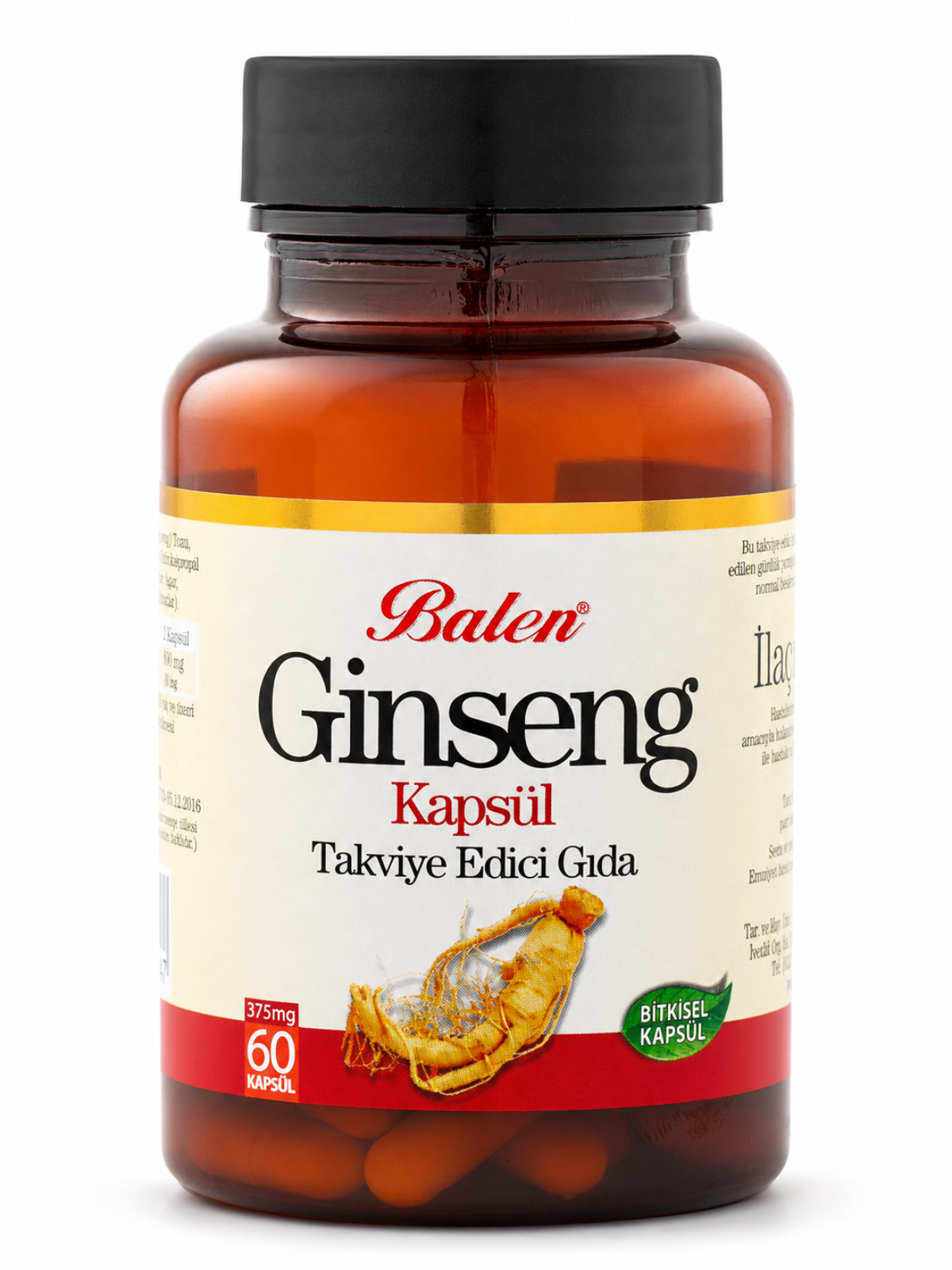 Korean Ginseng Capsules – Natural Energy, Focus & Daily Vitality Support